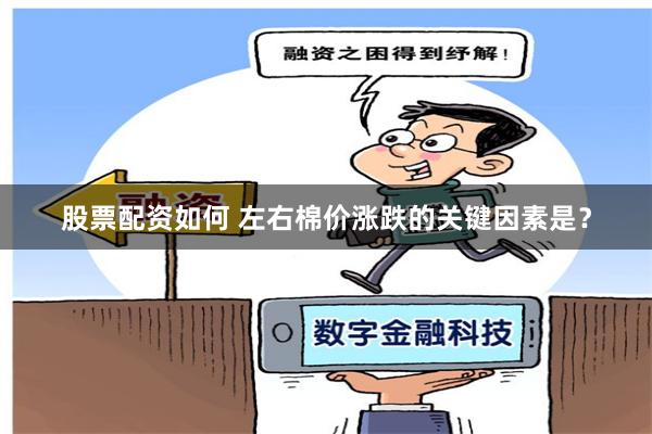 股票配资如何 左右棉价涨跌的关键因素是？
