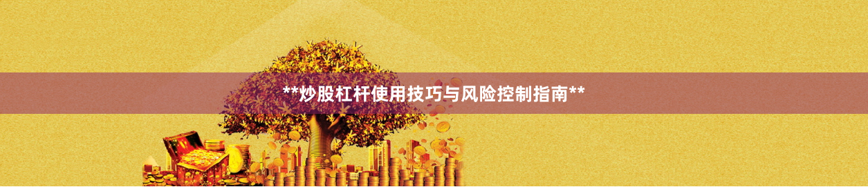 **炒股杠杆使用技巧与风险控制指南**